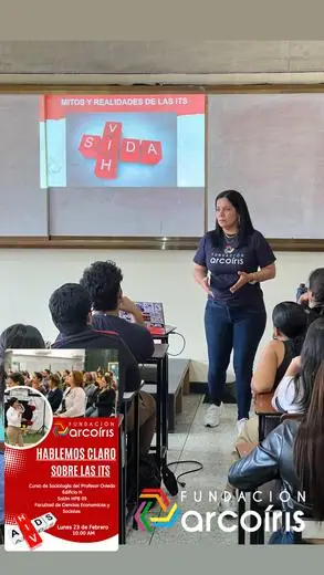 Charla de VIH y sífilis · Facultad de FACES — foto 3