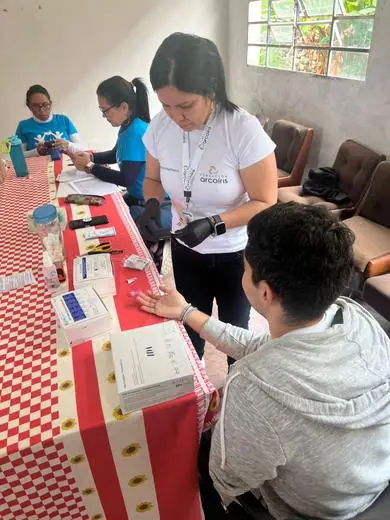 Antígeno prostático, VIH y sífilis · Comunidad Mocotíes — foto 8