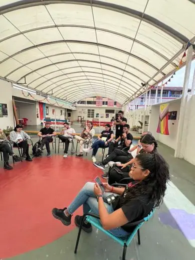 Visita de Acción Solidaria · Actualización en sífilis — foto 1