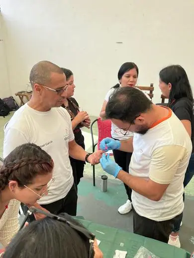 Visita de Acción Solidaria · Actualización en sífilis — foto 12